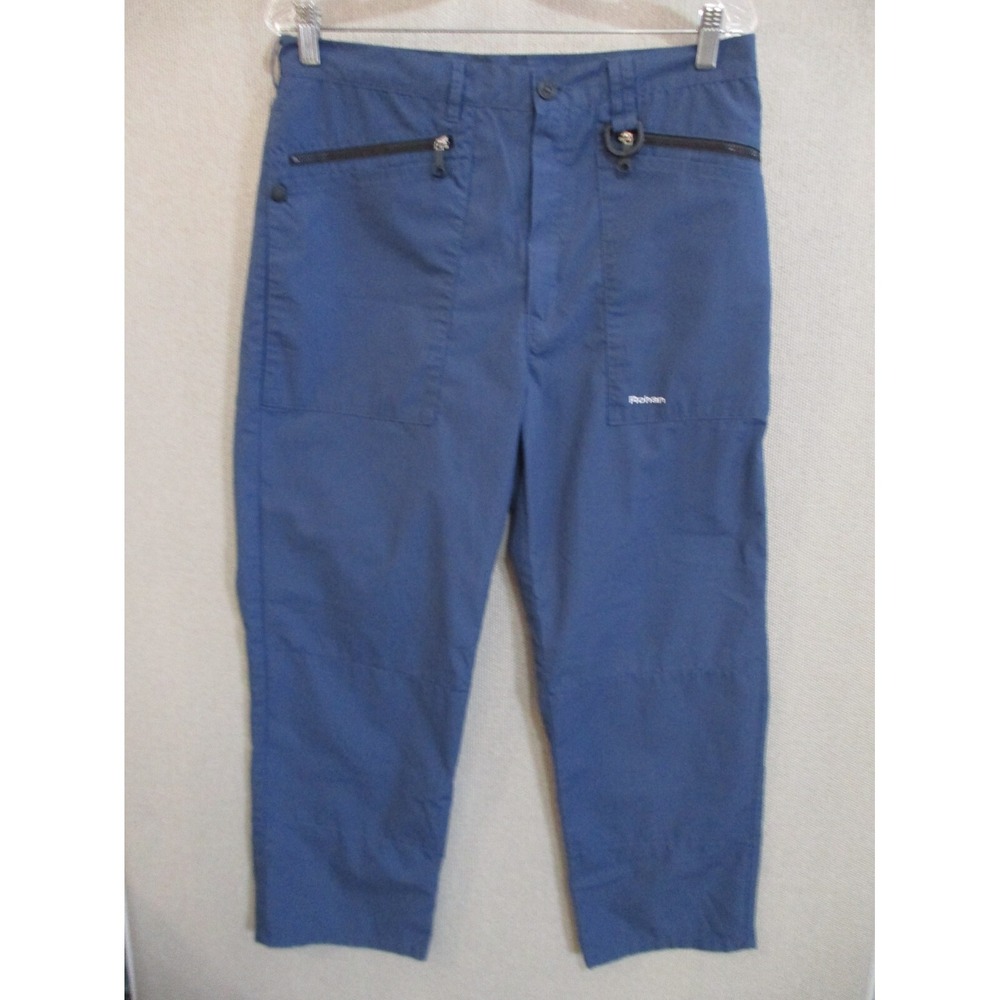 ROHAN Airlight British Bags Walking Trousers Size 34 Hemmed to 26
